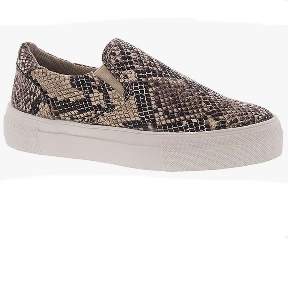COCONUTS BY MATISSE Natural Snake Gradient Textured Harry Slip-On Sneakers-8.5M